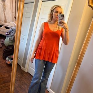 Cabi tunic, orange, size M